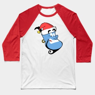 Genie Christmas Baseball T-Shirt
